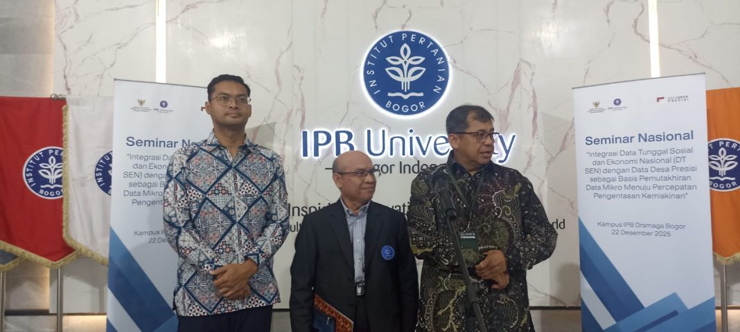 Kolaborasi IPB–BP Taskin Dorong Akurasi Data Desa untuk Percepatan Pengentasan Kemiskinan