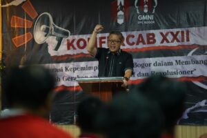 Wakil Ketua DPRD Kota Bogor Dadang Iskandar Danubrata Dorong GMNI Kawal Isu Kerakyatan