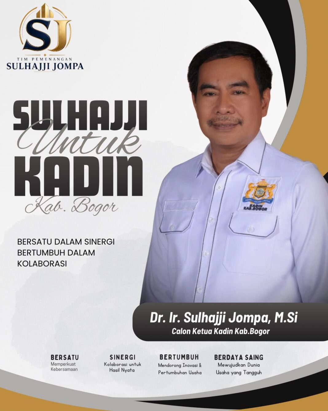 Ketua MKD Apudsi Bogor : Sulhajji Jompa Figur Pemersatu yang Layak Pimpin Kadin Bogor 2026